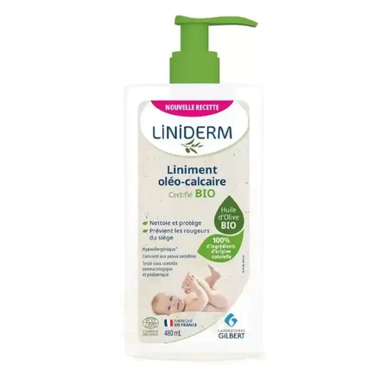 Gilbert Liniderm Liniment oléo-calcaire stabilisé pompe 480ML