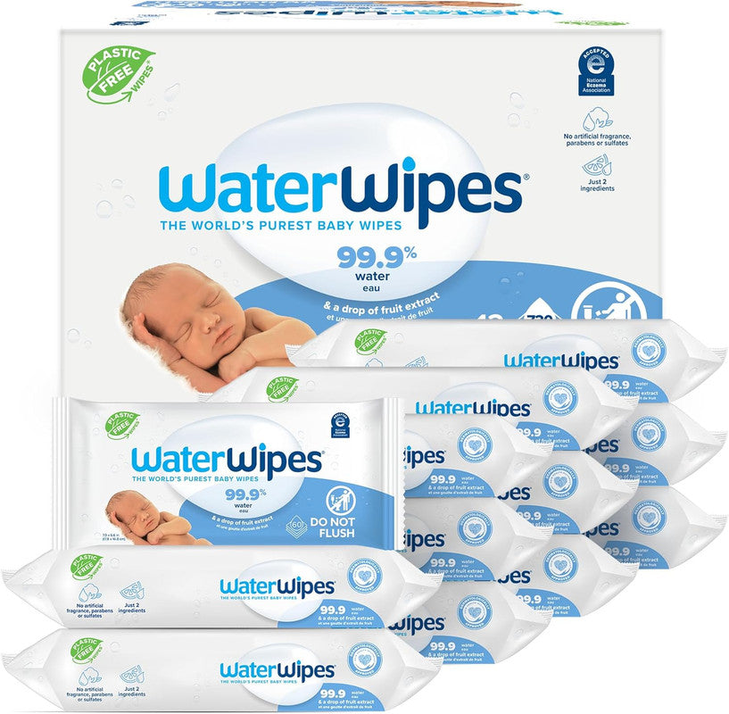 Waterwipes Lingettes 12X60 LINGETTES