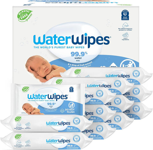 Waterwipes Lingettes 12X60 LINGETTES