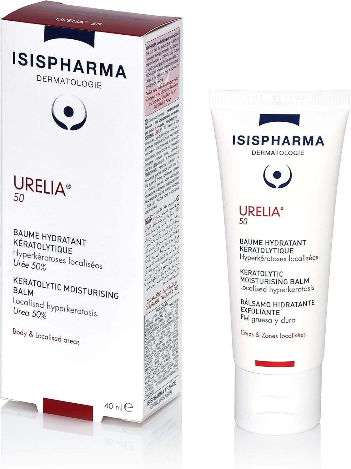 ISISPHARMA Urelia 50 – Soin callosités et sécheresse
