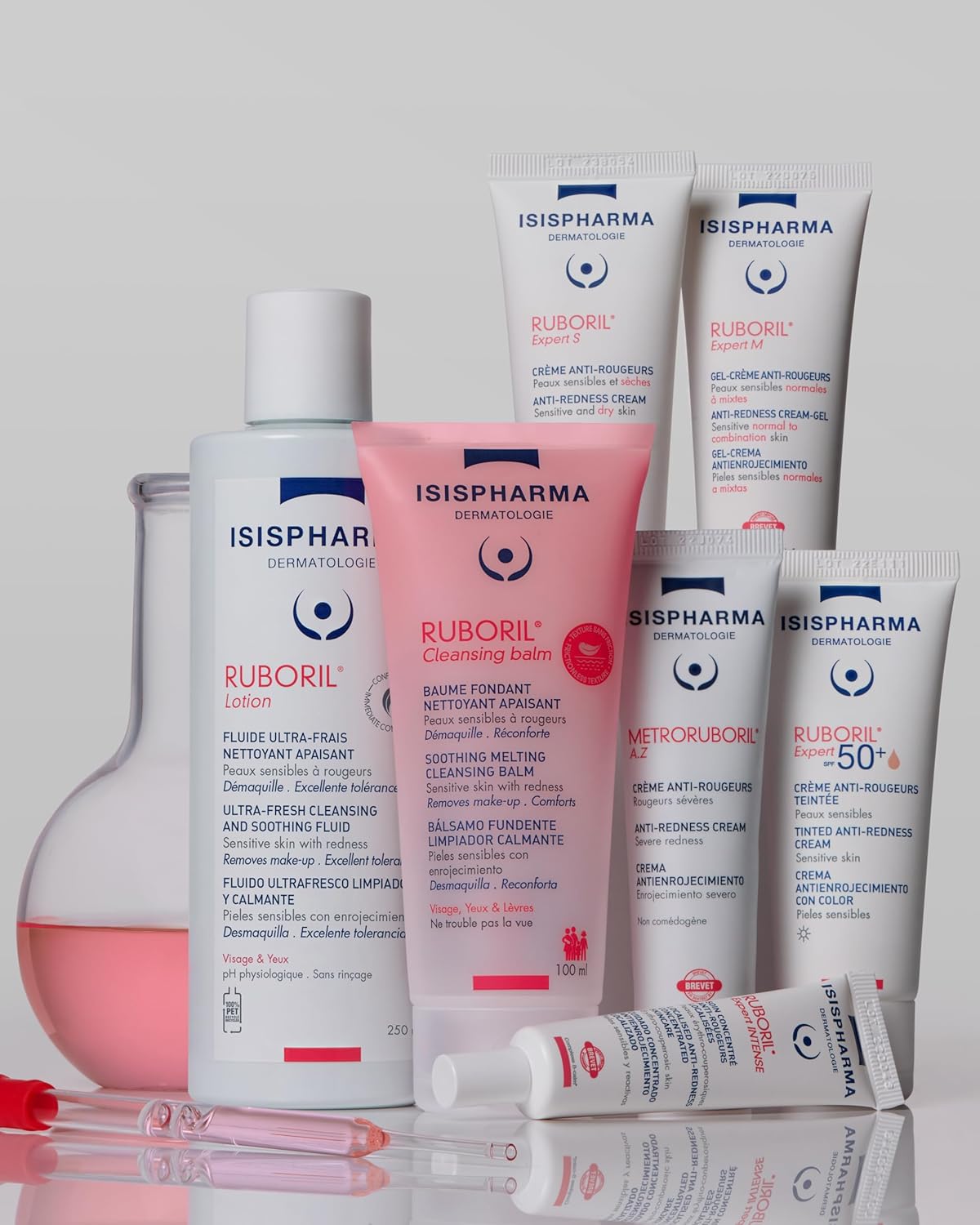 ISISPHARMA Aquaruboril 250ml – Soin nettoyant visage