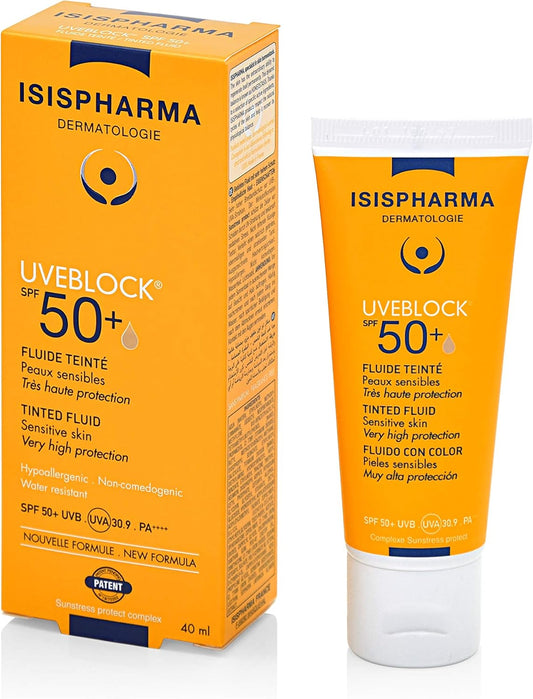 ISISPHARMA Uveblock 80 Teinte – Crème solaire haute protection SPF80