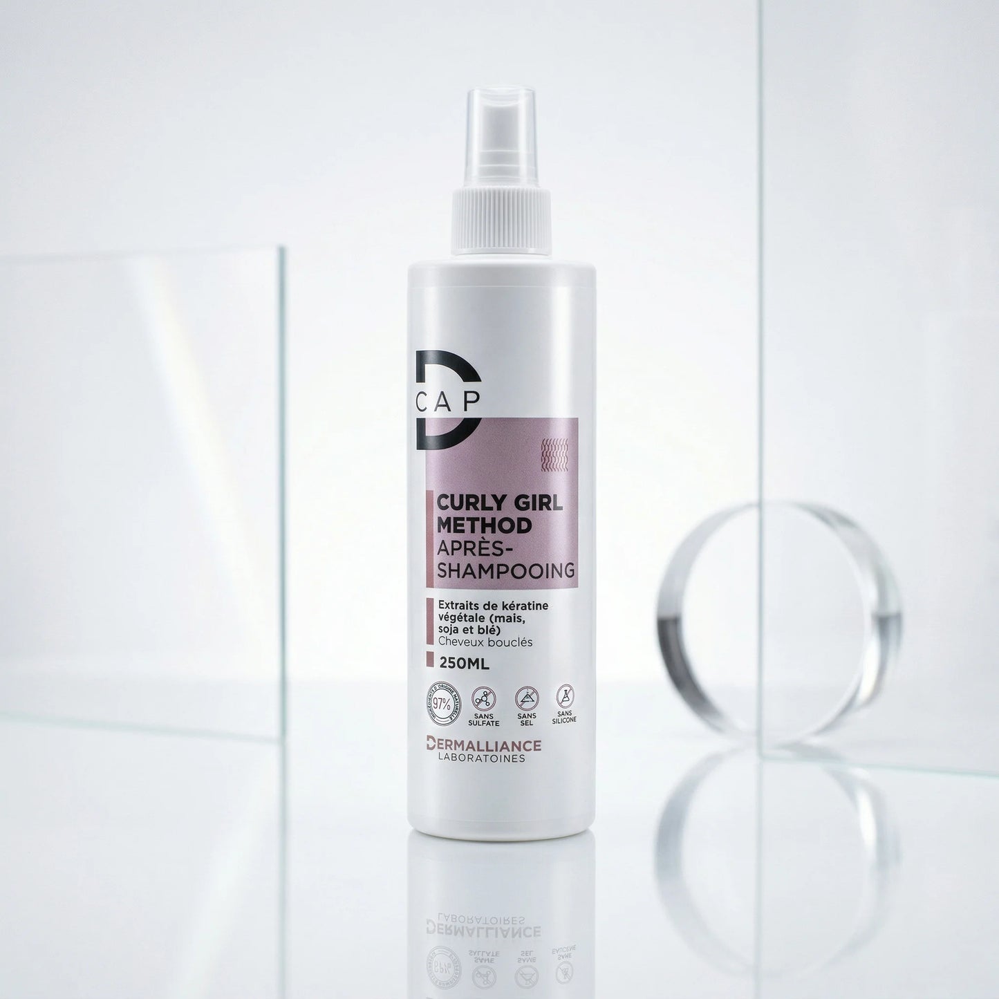 DCAP Après-Shampooing Sans Rinçage Curly Girl Method 250 ml