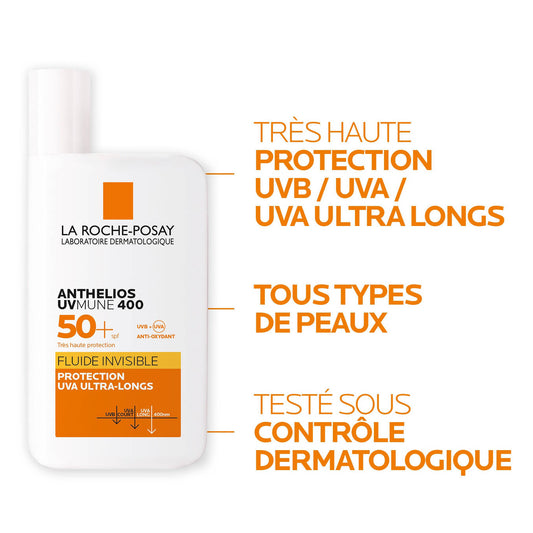 La Roche-Posay Anthelios UVMune 400 Fluide SPF50+ 50ml