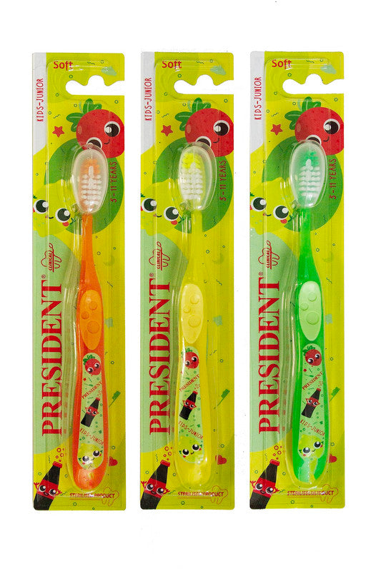 Président Brosse à Dents Kids 5-11 ans – Brosse adaptée enfants