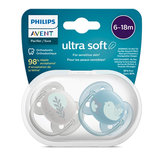 AVENT SUCETTE SOFT 6-18M BOY