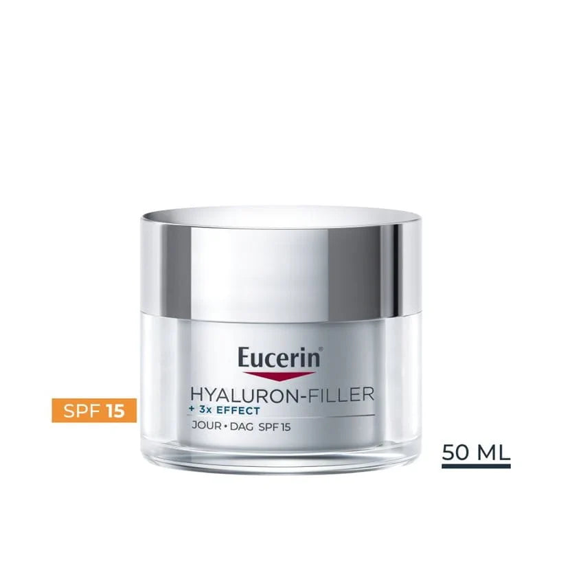 Eucerin Hyaluron-Filler Crème Jour 50ml – Anti-Rides & Hydratation Peau