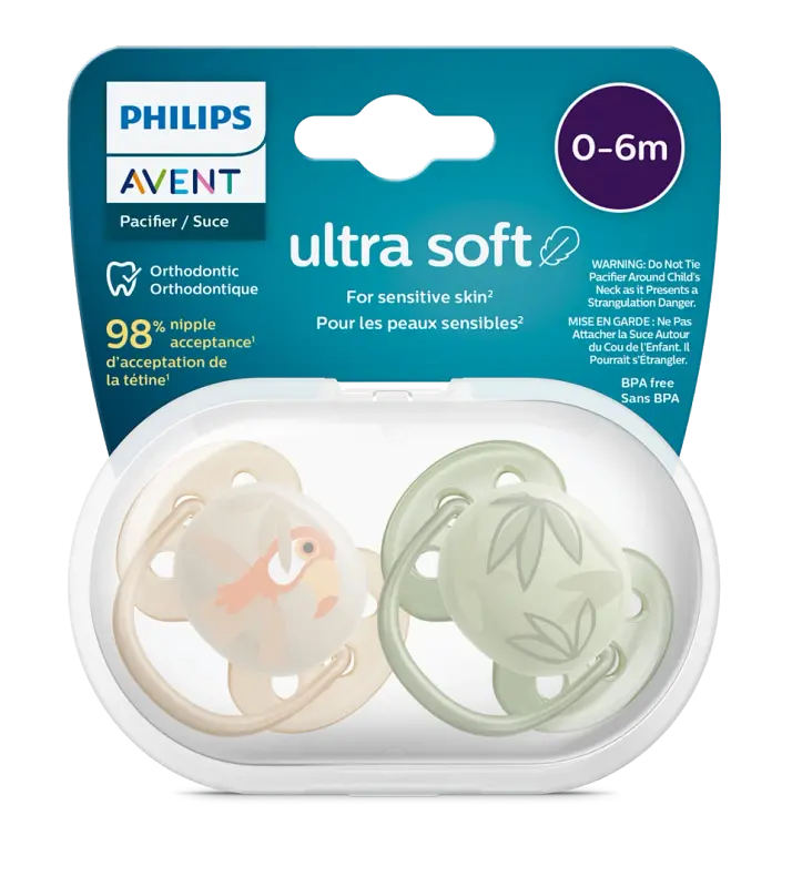 AVENT SUCETTE SOFT 0-6M BOY