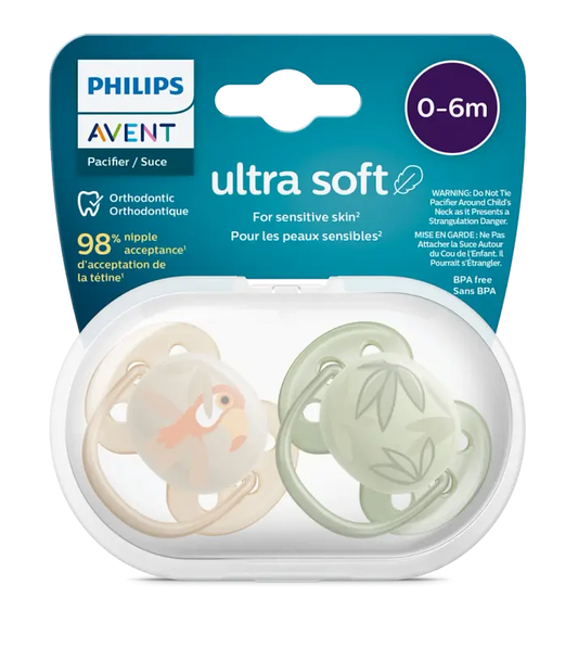 AVENT SUCETTE SOFT 0-6M BOY