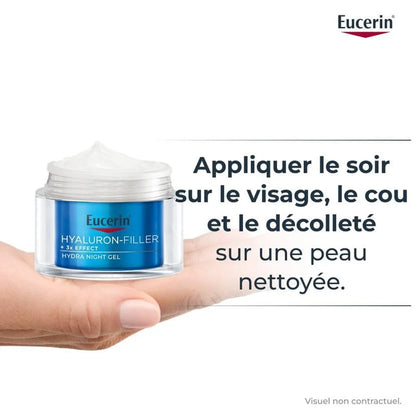 Eucerin Hyaluron-Filler Booster d’Hydratation Nuit – Sérum Hydratant Anti-Rides