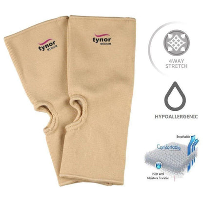 Tynor Chevillère Élastique D03 – Anklet 4-Way Stretch Sans Latex