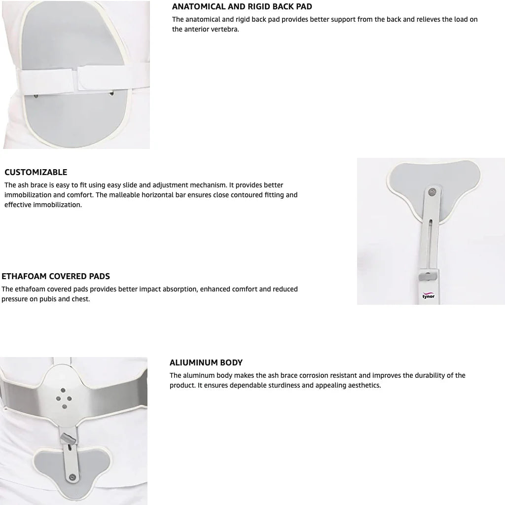 Tynor Orthèse Ash A12 – Hyperextension & Soutien Dorsal