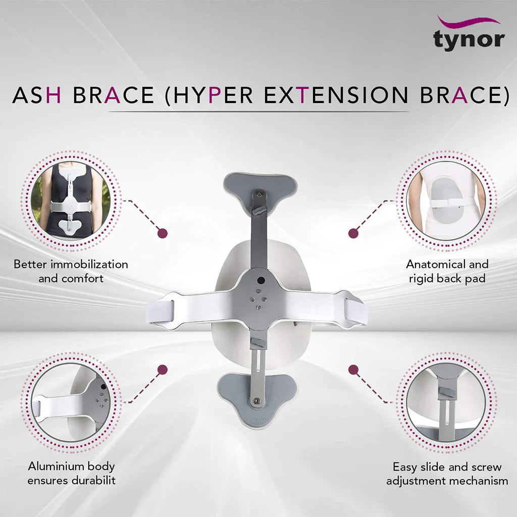 Tynor Orthèse Ash A12 – Hyperextension & Soutien Dorsal