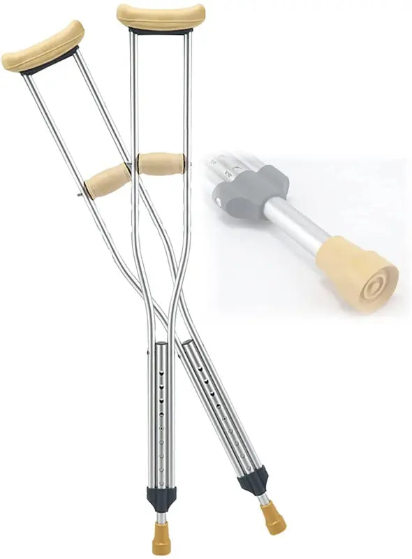 BEQUILLES EN ALUMINIUM PAIRE - ADULTE