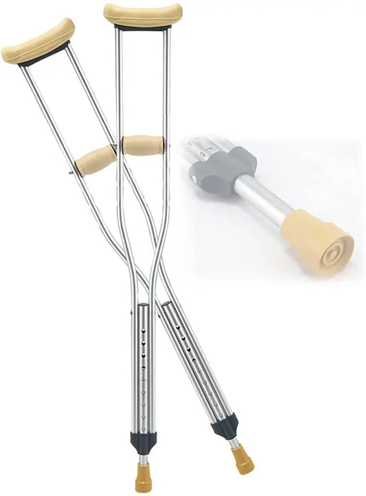 BEQUILLES EN ALUMINIUM PAIRE - ADULTE