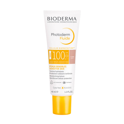 Bioderma Photoderm MAX Fluide SPF100 Claire 40 ml – Peaux Sensibles au Soleil