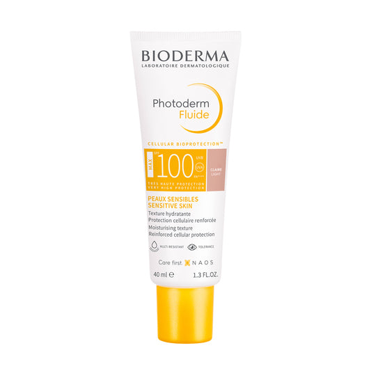 Bioderma Photoderm MAX Fluide SPF100 Claire 40 ml – Peaux Sensibles au Soleil
