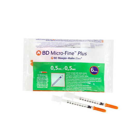 SERINGUE INSULINE BD MICRO FINE 0.5 X10