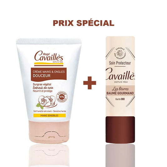 Rogé Cavaillès Pack Baume à Lèvres + Crème Douceur