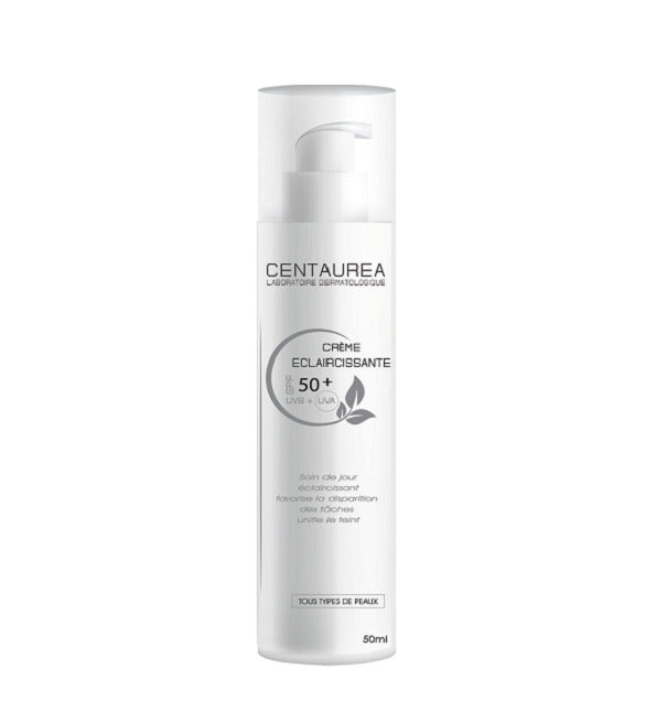 CENTAUREA CREME ECLAIRCISSANTE SPF50+