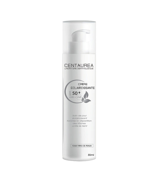 CENTAUREA CREME ECLAIRCISSANTE SPF50+