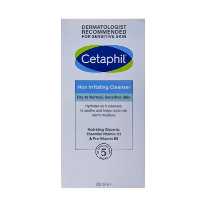 Cetaphil Non Irritating Cleanser Nettoyant Doux Peaux Sensibles 200ml