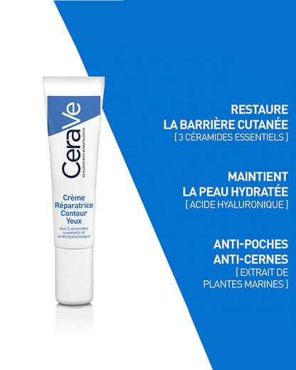 CeraVe Crème Contour des Yeux 14ml – Cernes & Poches