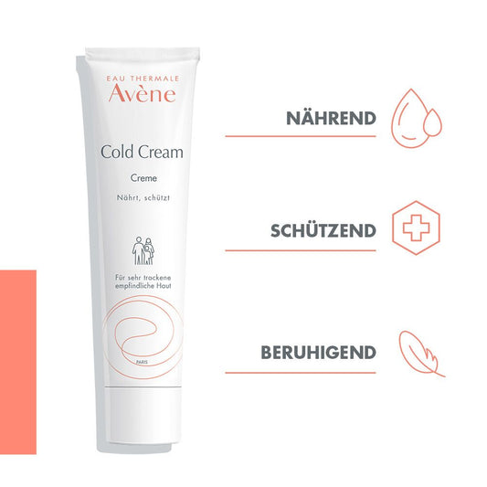 Avène Cold Cream Eau Thermale Peau Sensible 40ml – Apaisante Immédiate