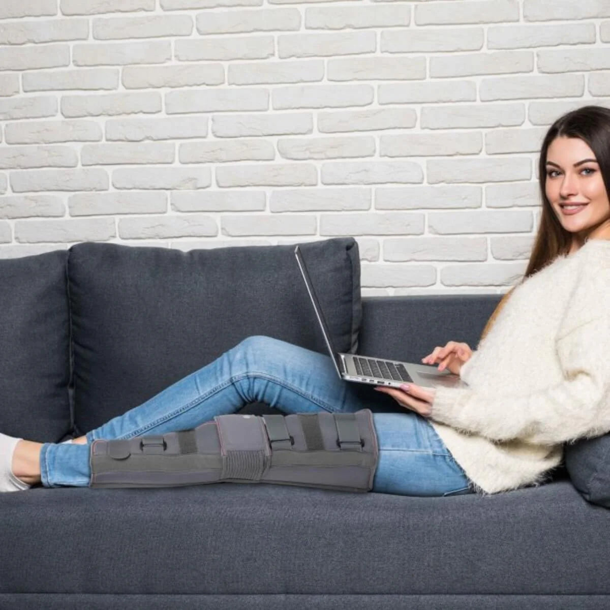 Tynor Immobilisateur de Genou Réglable 22–56cm D28 – Knee Immobilizer Adjustable