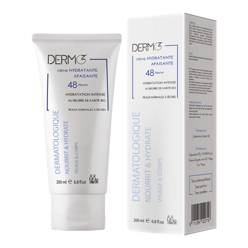 DERMOZ CREME HYDRATANTE VISAGE ET COU 50ML