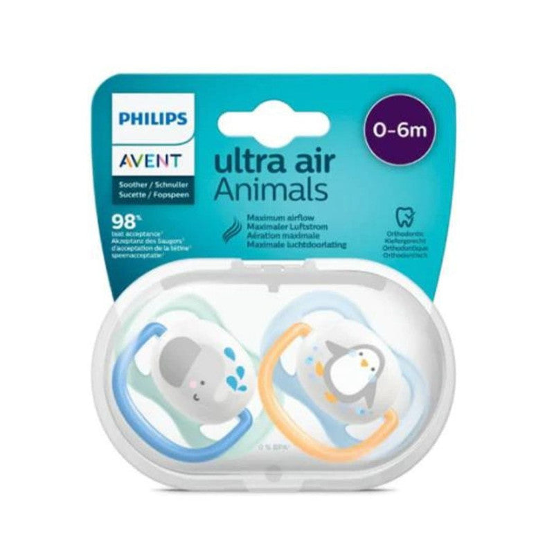 AVENT SUCETTE ORTHO 0-6M GIRL PENG/BIRD