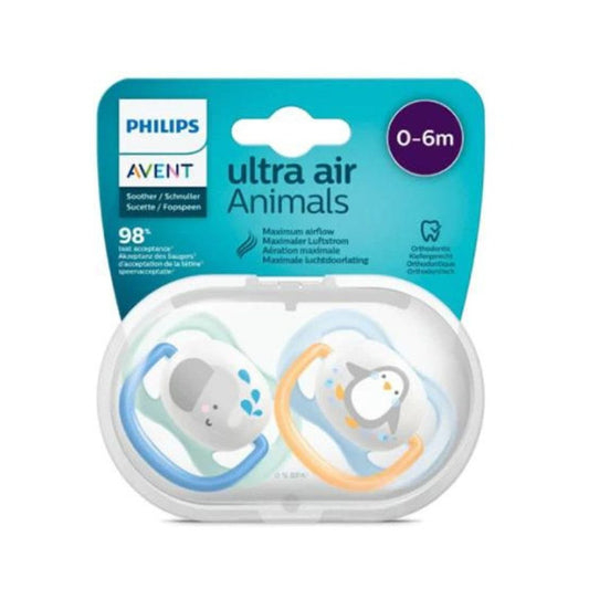 AVENT SUCETTE ORTHO 0-6M GIRL PENG/BIRD