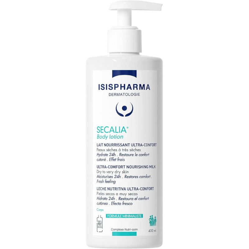 ISISPHARMA Secalia Body Lotion 400ml – Lait nourrissant peau sèche
