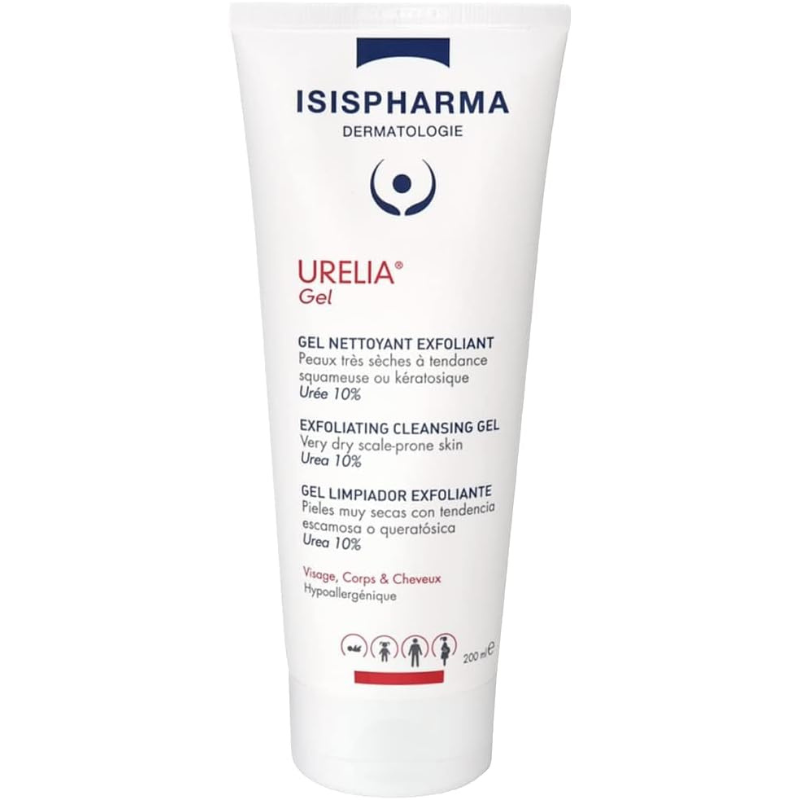 ISISPHARMA Urelia Gel – Gel exfoliant hydratant