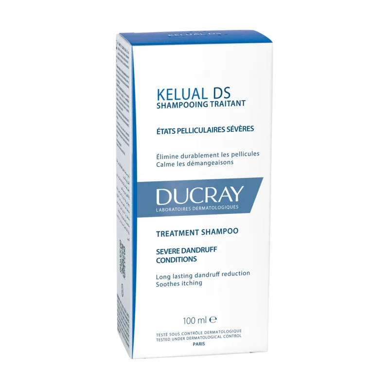 Ducray Kelual DS Shampooing 100ml – Anti-pelliculaire & Apaisant