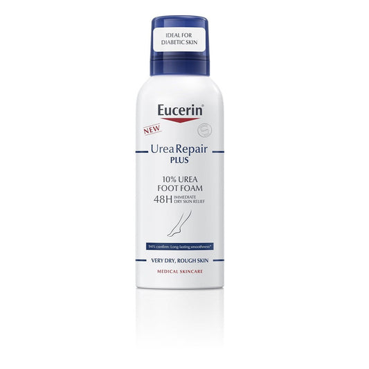 EUCERIN UREA PLUS 10% MOUSSE DES PIEDS