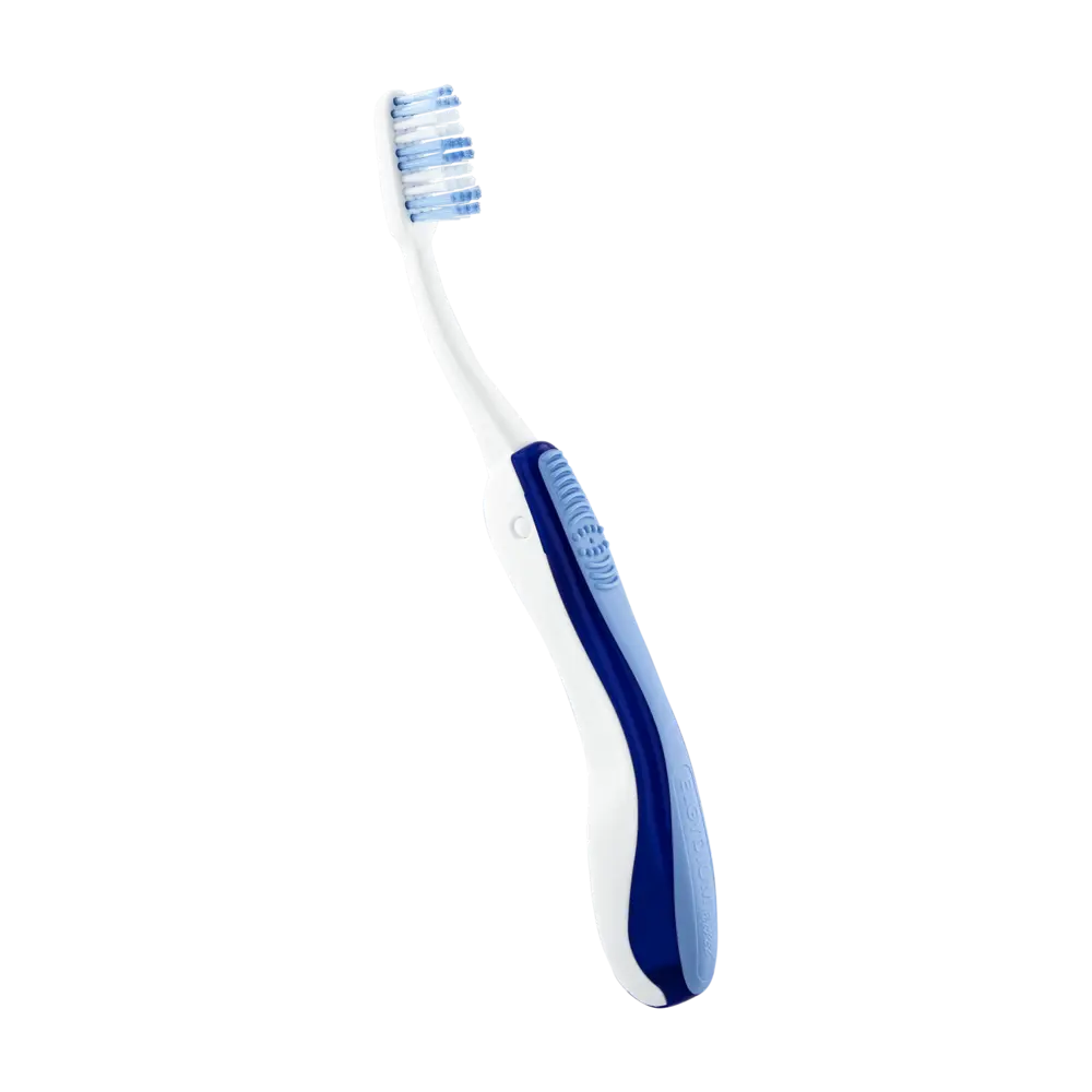 Elgydium Pocket Brosse à Dents B1 – Brosse Pliable Pratique