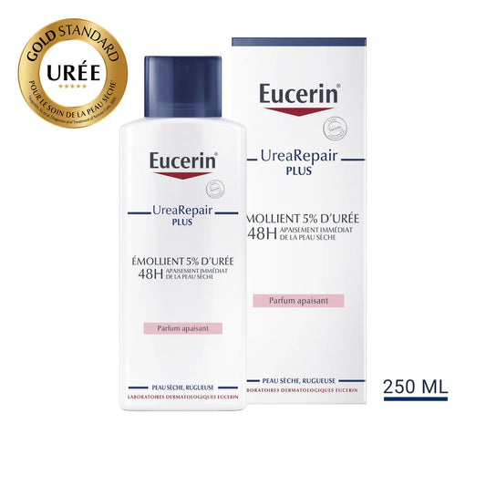 EUCERIN CREME REPARATRICE  EMOLLIENT LOTION 5% URÉE PARFUMÉE 250ML