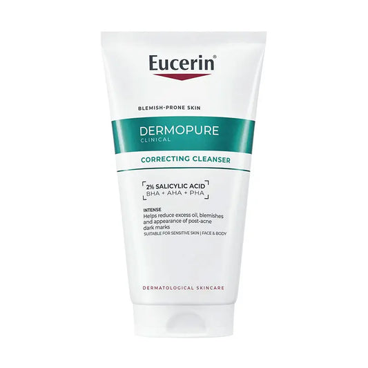 Eucerin Gel Nettoyant Triple Action – Nettoyage & Purification Peau