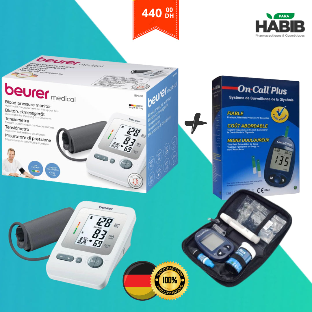 BEURER TENSIOMÈTRE + ON CALL PLUS