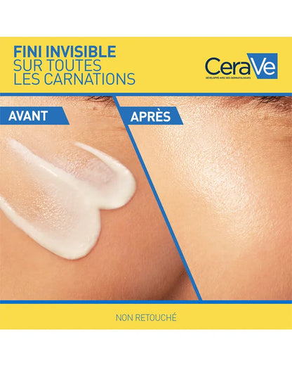 CeraVe Ecran Fluide Hydratant Invisible SPF50 | Haute Protection UV