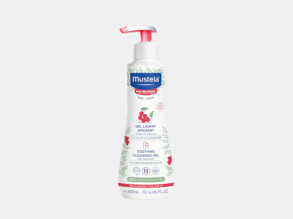MUSTELA Gel lavant apaisant au schisandra BIO 300ML
