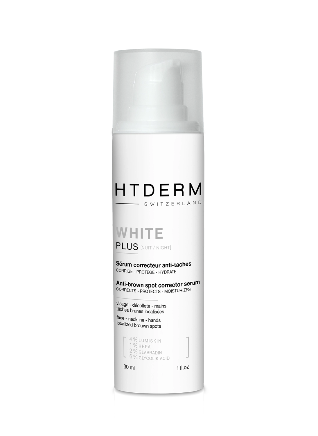 HT DERM WHITE PLUS SERUM 30ml