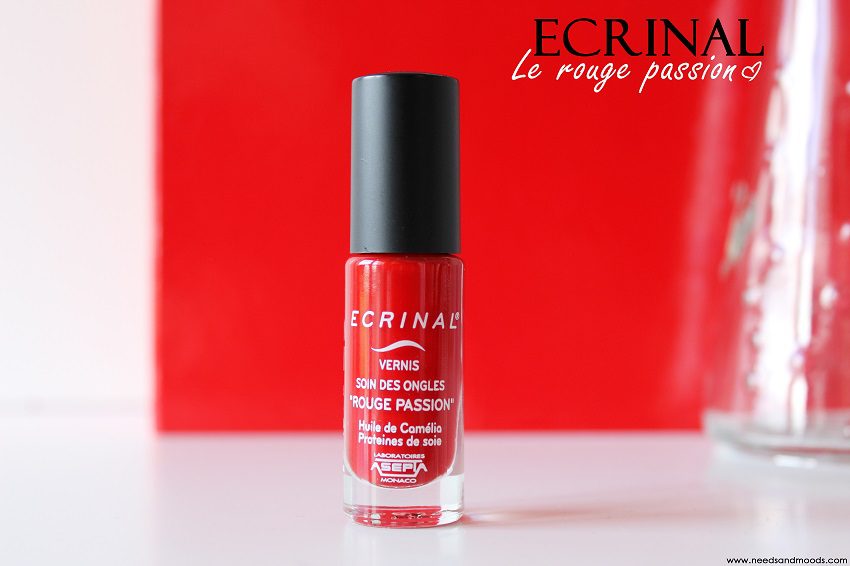 ECRINAL VERNIS ROUGE PASSION