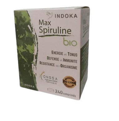INDOKA MAX SPIRULINE BIO 240 COMPRIMES