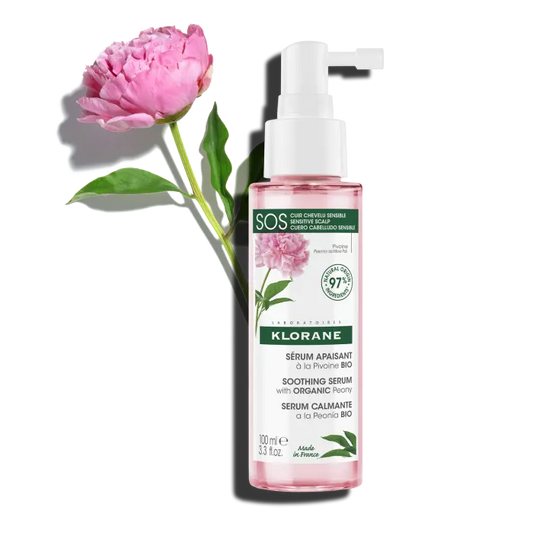 Klorane Sérum Pivoine Bio 100ml – Fortifiant & Brillance