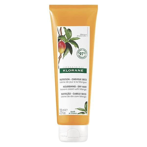 Klorane Crème de Jour Mangue 125ml – Hydratante & Nourrissante