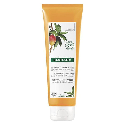 Klorane Crème de Jour Mangue 125ml – Hydratante & Nourrissante