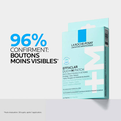 La Roche-Posay Effaclar Patch Anti-Imperfections DUO+M | 22 Patchs