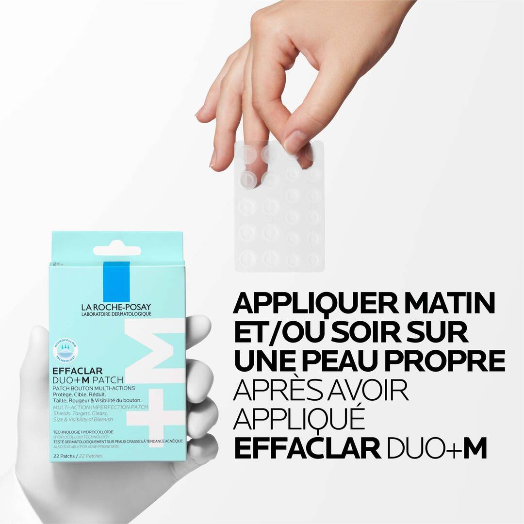 La Roche-Posay Effaclar Patch Anti-Imperfections DUO+M | 22 Patchs